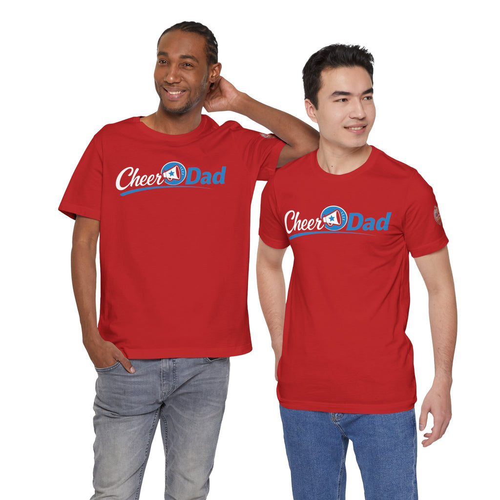 Cheer Dad T-Shirt – Fathers of Cheerleaders Gift Tee