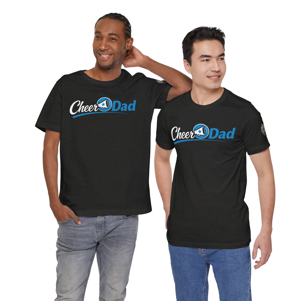 Cheer Dad T-Shirt – Fathers of Cheerleaders Gift Tee