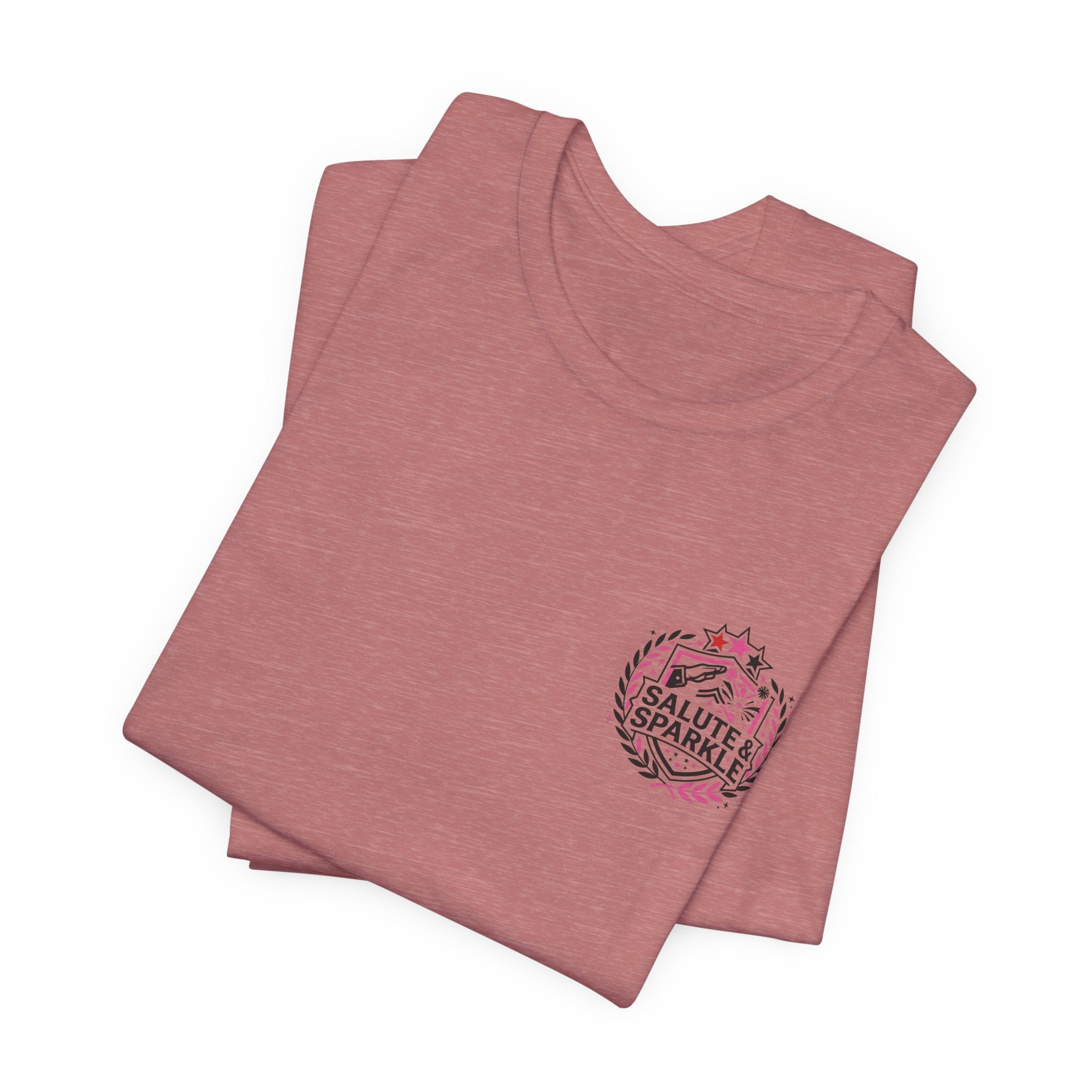 Cheerleader Life Tee — "Eat. Sleep. Cheer. Repeat."