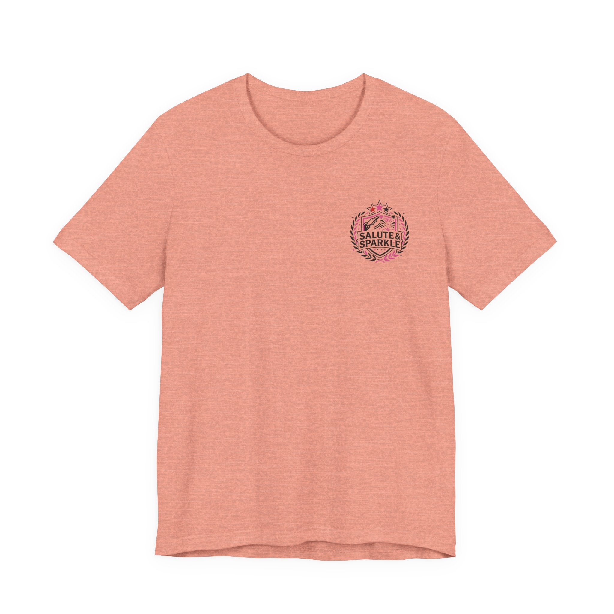 Cheerleader Life Tee — "Eat. Sleep. Cheer. Repeat."