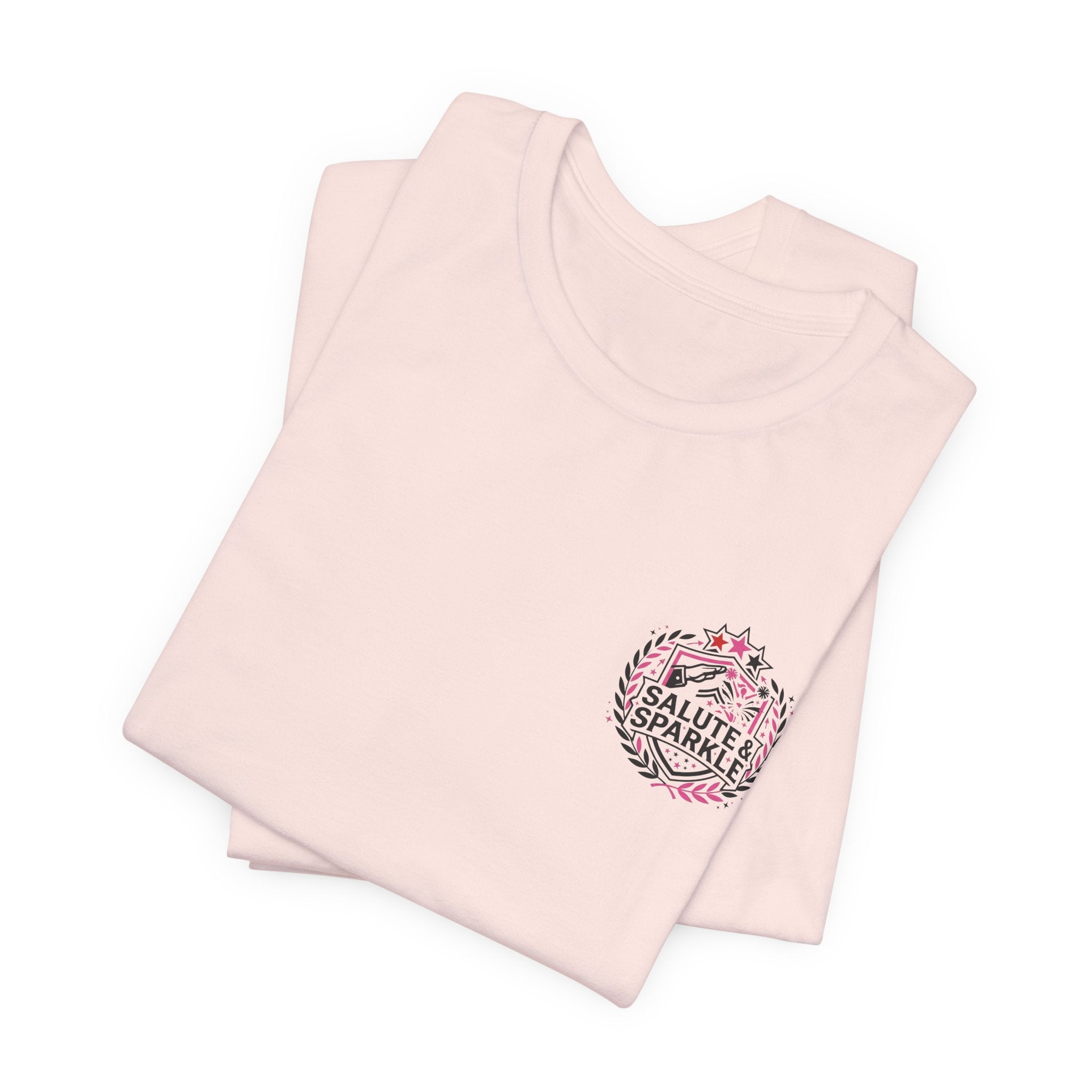 Cheerleader Life Tee — "Eat. Sleep. Cheer. Repeat."
