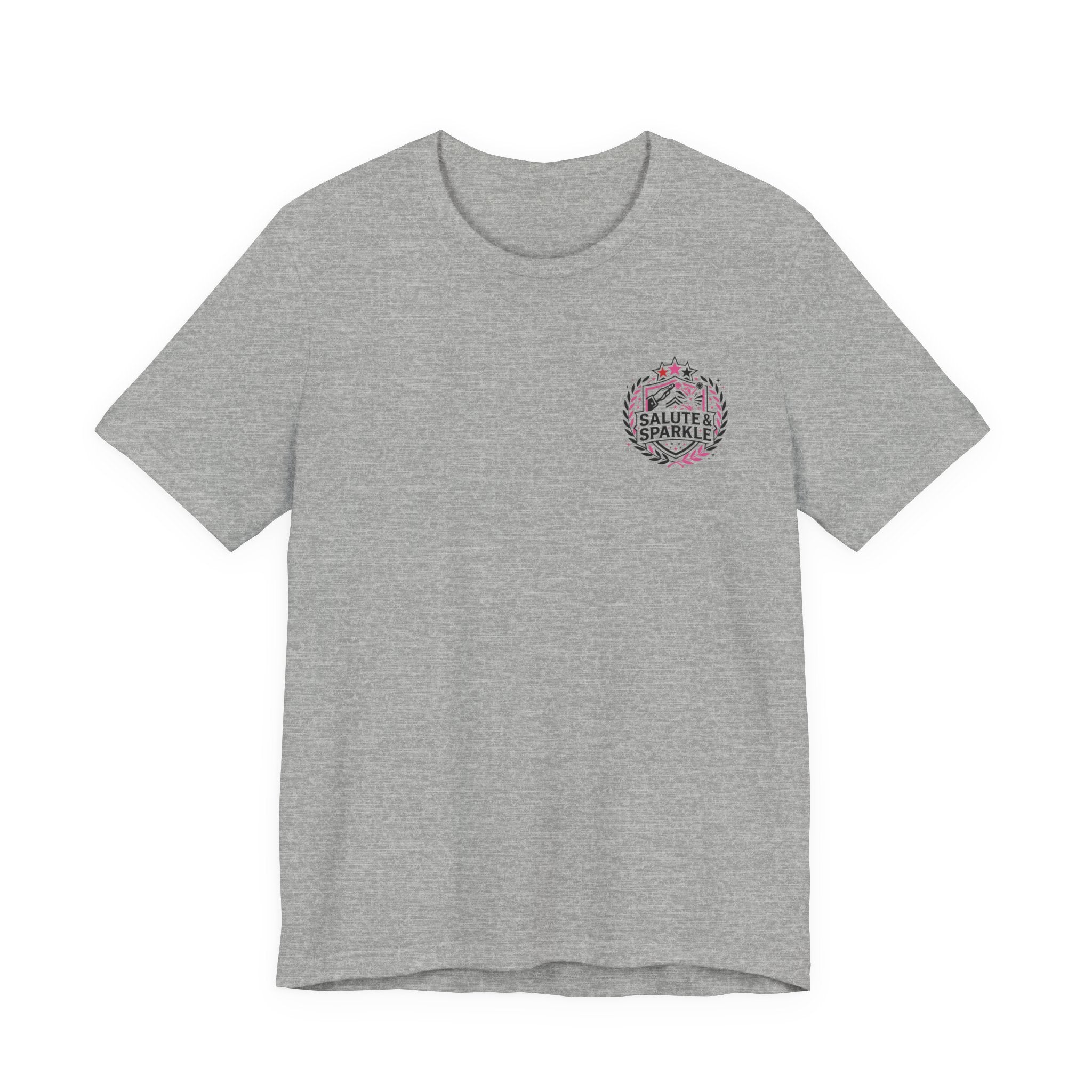 Cheerleader Life Tee — "Eat. Sleep. Cheer. Repeat."