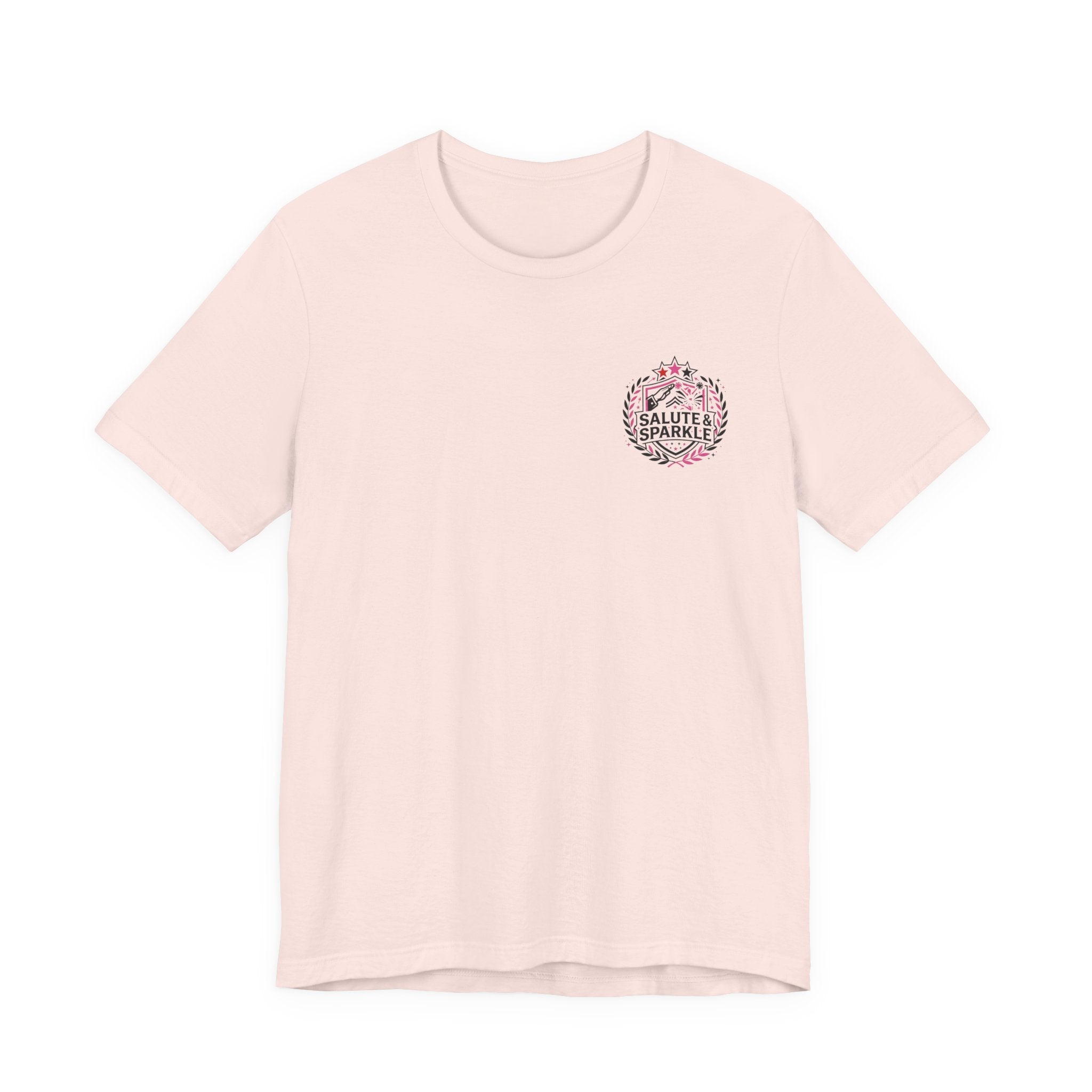 Cheerleader Life Tee — "Eat. Sleep. Cheer. Repeat."