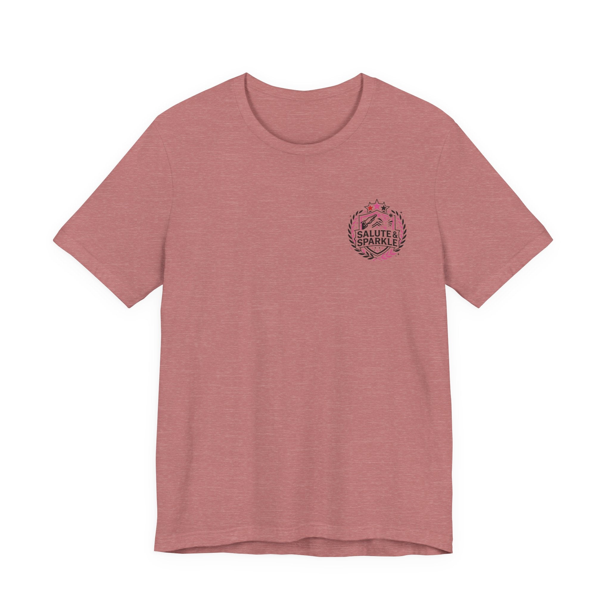 Cheerleader Life Tee — "Eat. Sleep. Cheer. Repeat."